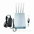 4 Bands Cellphone CDMA/GSM/GPS/3G Wireless Signal Jammer